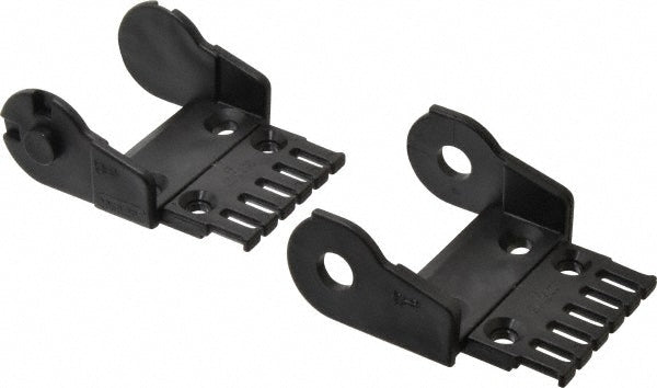 Igus 2050-12PZB 2.87 Inch Outside Width x 1.38 Inch Outside Height, Cable and Hose Carrier Plastic Open Mounting Bracket Set