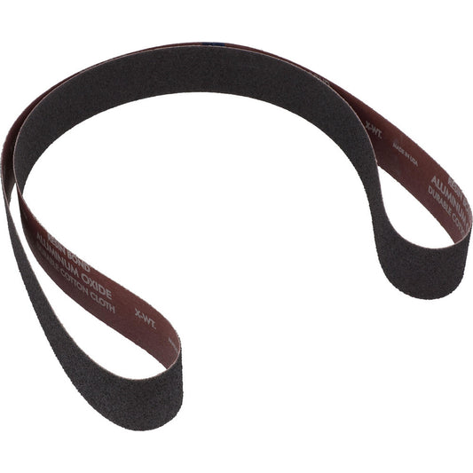 Norton 78072721335 Abrasive Belt  2" Wide, 72" OAL, 36 Grit, Aluminum Oxide