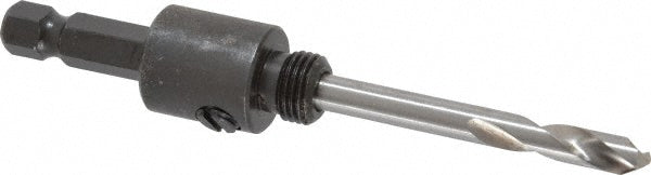 Starrett 55141 Hole Saw Arbor Straight Shank, Drill Pilot
