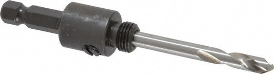 Starrett 55141 Hole Saw Arbor Straight Shank, Drill Pilot