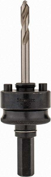 Starrett 55142 Hole Saw Arbor Straight Shank, Drill Pilot