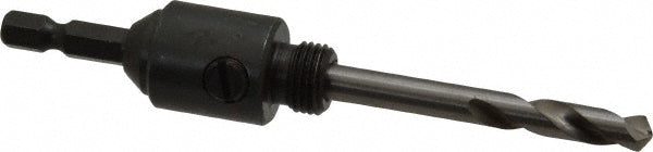 Starrett 55144 Hole Saw Arbor Straight Shank, Drill Pilot