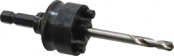 Starrett 56615 Hole Saw Arbor Straight Shank, Drill Pilot