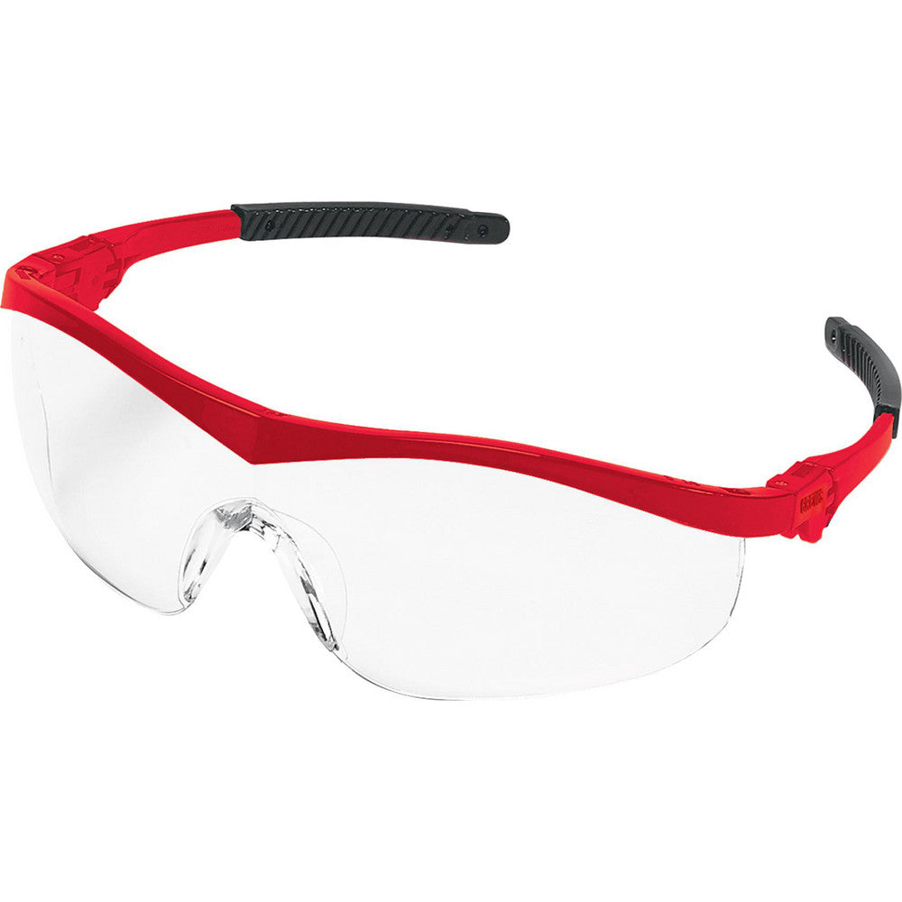 MCR Safety ST130 Safety Glasses Scratch-Resistant, Polycarbonate, Clear Lenses, Half-Framed