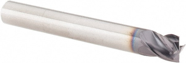 M.A. Ford 17725000A Square End Mill 1/4" Dia, 1/4" LOC, 4 Flute, Solid Carbide