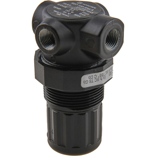 Norgren R07-100-RNLA Compressed Air Regulator 1/8" NPT, 300 Max psi, Miniature