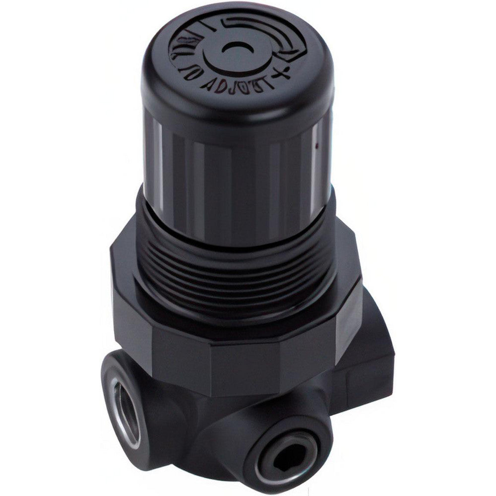 Norgren R07-200-RNLA Compressed Air Regulator 1/4" NPT, 300 Max psi, Miniature