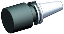 Kennametal 1065951 Rotary Tool Holder Blank Taper Shank, CAT50 Taper, 4" Dia