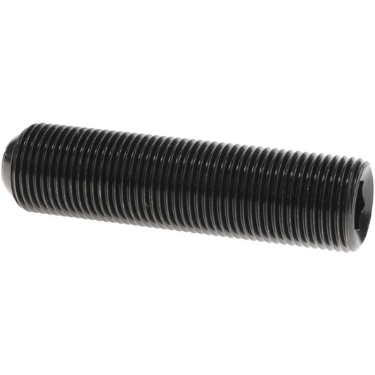 Value Collection 601468BR Set Screw 3/4-16, 3" Overall Length, Cup Point, Alloy Steel