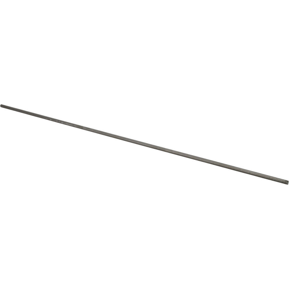 ALL AMERICA THREADED PRODUCTS 10346 General-Purpose Threaded Rod 3/8-24, 6' OAL, Stainless Steel, Plain Finish
