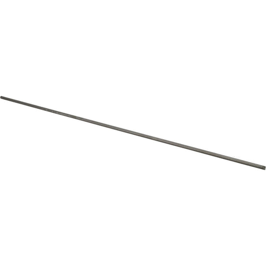 ALL AMERICA THREADED PRODUCTS 01243 General-Purpose Threaded Rod 2-4-1/2, 3' OAL, Low-Carbon Steel, Oil Finish