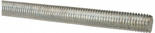 ALL AMERICA THREADED PRODUCTS 03123 General-Purpose Threaded Rod 9/16-12, 3' OAL, Low-Carbon Steel, Zinc Finish