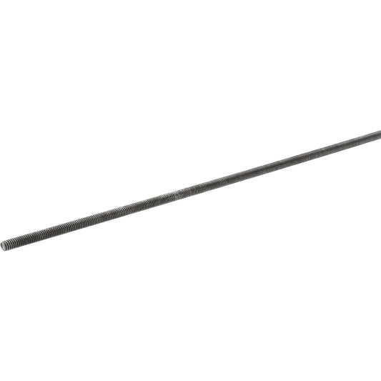 All America Threaded Products 01043 General-Purpose Threaded Rod #8-32, 3' OAL, Low-Carbon Steel, Oil Finish