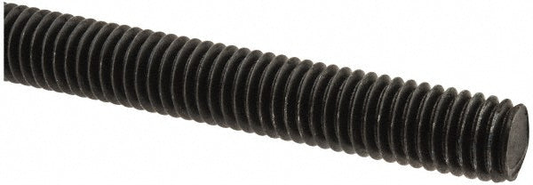 All America Threaded Products 05106 General-Purpose Threaded Rod 7/16-14, 6' OAL, Alloy Steel, Bright/Uncoated Finish