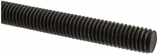 All America Threaded Products 05106 General-Purpose Threaded Rod 7/16-14, 6' OAL, Alloy Steel, Bright/Uncoated Finish