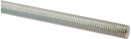 ALL AMERICA THREADED PRODUCTS 20203 General-Purpose Threaded Rod 5/16-24, 2' OAL, Low-Carbon Steel, Zinc Finish