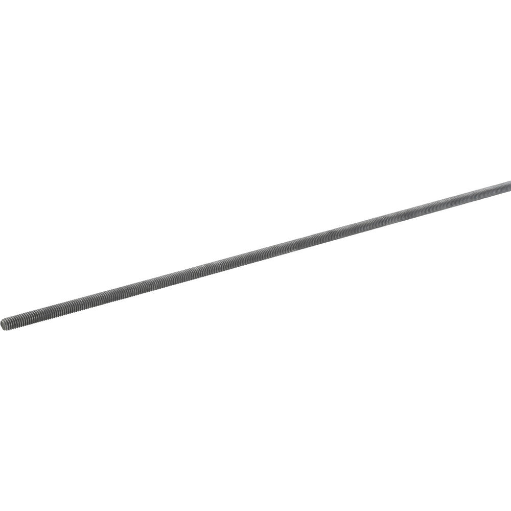 All America Threaded Products 88002 General-Purpose Threaded Rod #10-32, 2' OAL, Low-Carbon Steel, Oil Finish