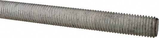 All America Threaded Products 2382 Metric Threaded Rod M16, 1.00 m OAL, Steel, Zinc Finish