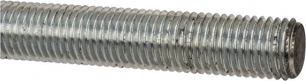 All America Threaded Products 2385 Metric Threaded Rod M20, 1.00 m OAL, Steel, Zinc Finish
