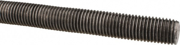All America Threaded Products 17907 Metric Threaded Rod M16, 1.00 m OAL, Steel, Oil Finish