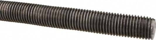 All America Threaded Products 17907 Metric Threaded Rod M16, 1.00 m OAL, Steel, Oil Finish
