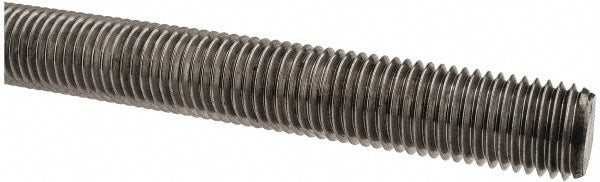 All America Threaded Products 17908 Metric Threaded Rod M20, 1.00 m OAL, Steel, Oil Finish