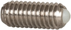 Vlier DSBMH6 Threaded Ball Plunger M6 x 1, 0.138" Ball Dia, 0.551" Body Length, 0.039" Max Ball Reach