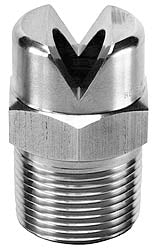 Bete Fog Nozzle 3/8NF100120@4 Brass Standard Fan Nozzle 3/8" Pipe, 120 &deg Spray Angle