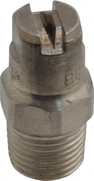 Bete Fog Nozzle 1/8NF0565@5 Stainless Steel Standard Fan Nozzle 1/8" Pipe, 65 &deg Spray Angle