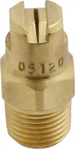 Bete Fog Nozzle 1/8NF05120@4 Brass Standard Fan Nozzle 1/8" Pipe, 120 &deg Spray Angle