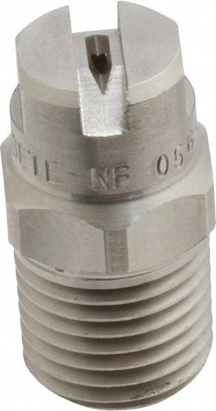 Bete Fog Nozzle 1/4NF0565@5 Stainless Steel Standard Fan Nozzle 1/4" Pipe, 65 &deg Spray Angle