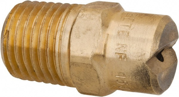 Bete Fog Nozzle 1/4NF1530@4 Brass Standard Fan Nozzle 1/4" Pipe, 30 &deg Spray Angle
