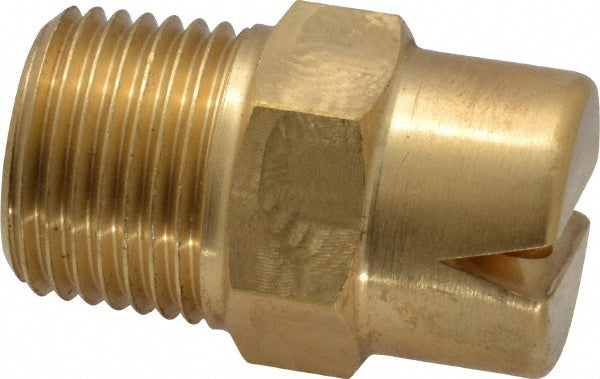 Bete Fog Nozzle 1/2NF100120@4 Brass Standard Fan Nozzle 1/2" Pipe, 120 &deg Spray Angle