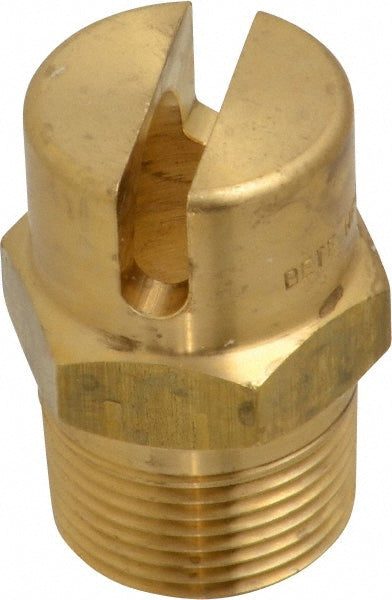Bete Fog Nozzle 3/4NF400120@4 Brass Standard Fan Nozzle 3/4" Pipe, 120 &deg Spray Angle