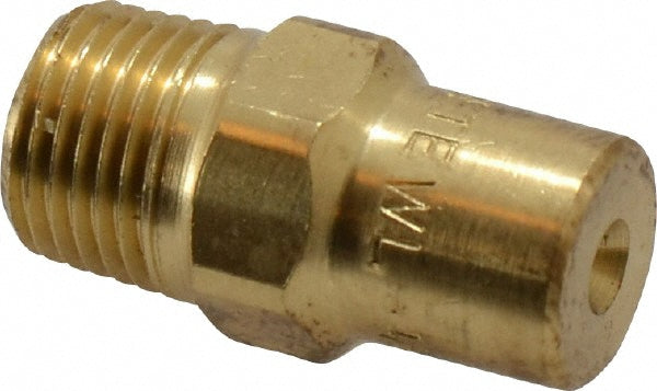 Bete Fog Nozzle 1/8WL-1/4 60@4 Brass Low Flow Whirl Nozzle 1/8" Pipe, 60 &deg Spray Angle