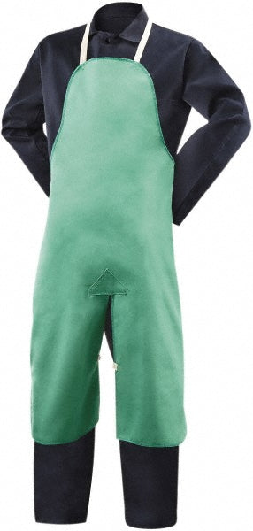 Steiner 10336 Disposable Split Leg Apron Fire-Resistant Protection, Green