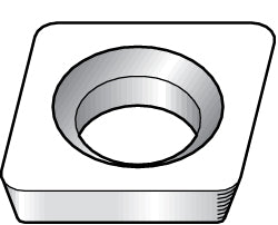 Kennametal 1777131 Turning Insert CDHB12061 SPM5F2, Polycrystalline Cubic Boron Nitride