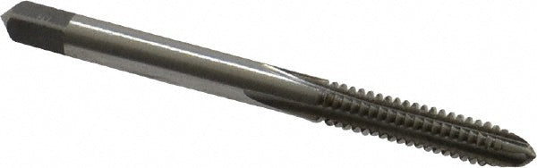 Value Collection MSC-04428249 #10-24 Plug RH H2 Bright High Speed Steel 4-Flute Straight Flute Hand Tap