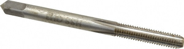 Value Collection MSC-04438339 Straight Flute Tap #10-32 UNF, 4 Flutes, Bottoming, 2B Class of Fit, High Speed Steel, Bright/Uncoated