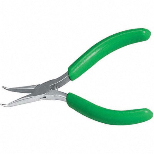 Xcelite CN255GN 5" OAL, Smooth Jaw, Bent Nose Pliers