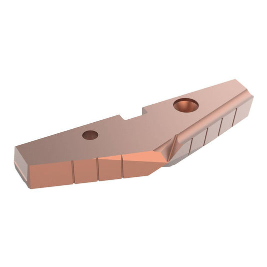 Allied Machine and Engineering 458H-0416 Spade Drill Insert 4-1/2" Dia, Seat Size 8, Cobalt, 144 deg Point