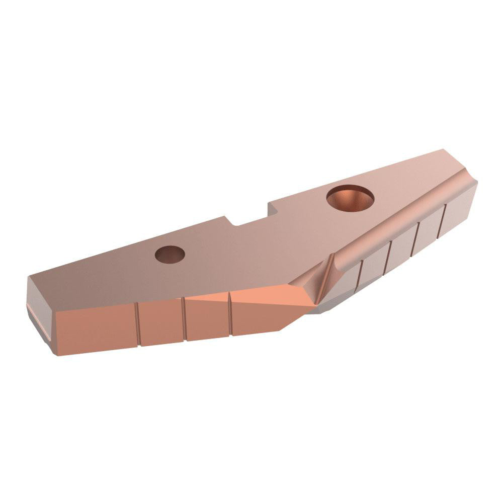 Allied Machine and Engineering 458H-0408 Spade Drill Insert 4-1/4" Dia, Seat Size 8, Cobalt, 144 deg Point