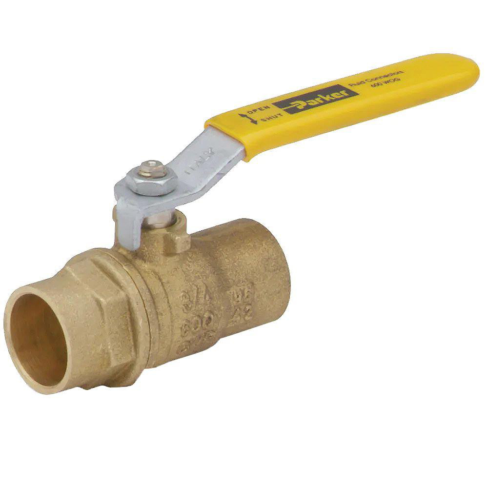 Parker XV509P-12 Standard Manual Ball Valve 3/4" Pipe