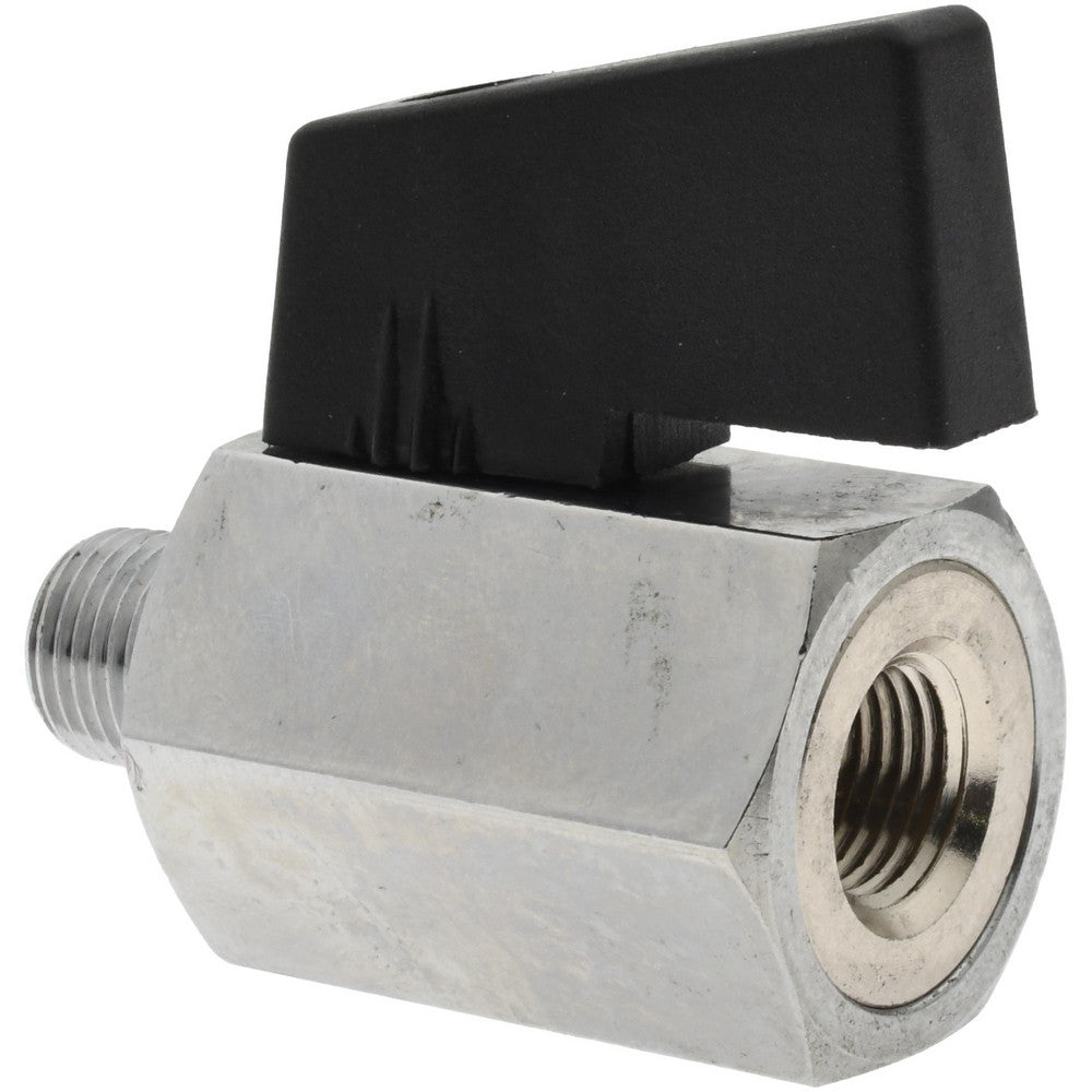 Value Collection BVM18P18-0AD Miniature Manual Ball Valve 1/8" Pipe