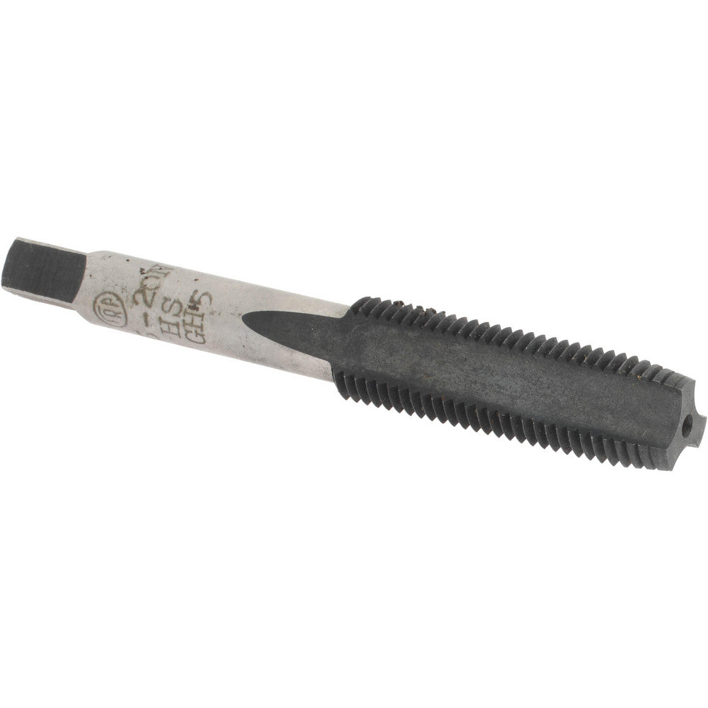 Value Collection JY4483202 Straight Flute Tap 7/16-20 UNF, 4 Flutes, Plug, High Speed Steel, Bright/Uncoated