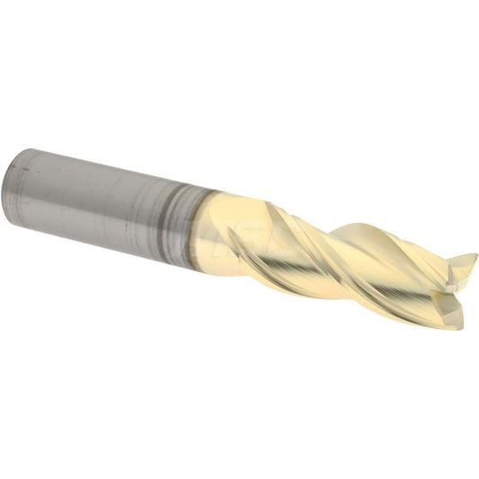 Accupro 2500035 Square End Mill 1/2" Dia, 1-1/4" LOC, 3 Flute, Solid Carbide