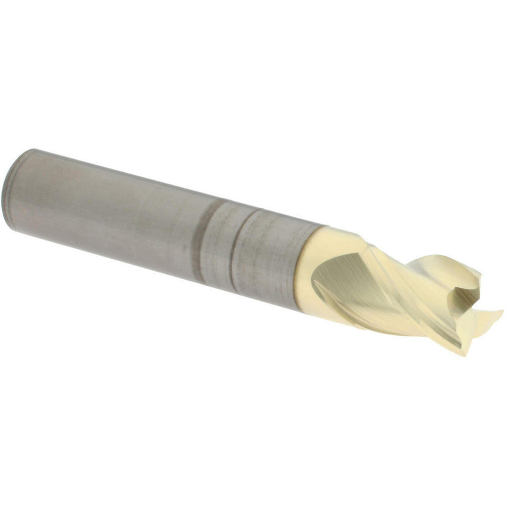 Accupro 2500159 Square End Mill 1/2" Dia, 5/8" LOC, 3 Flute, Solid Carbide