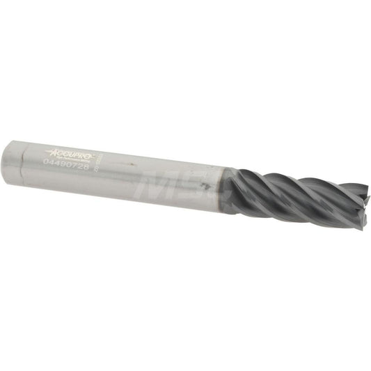 Accupro 95168491 Square End Mill 5/16" Dia, 13/16" LOC, 5 Flute, Solid Carbide