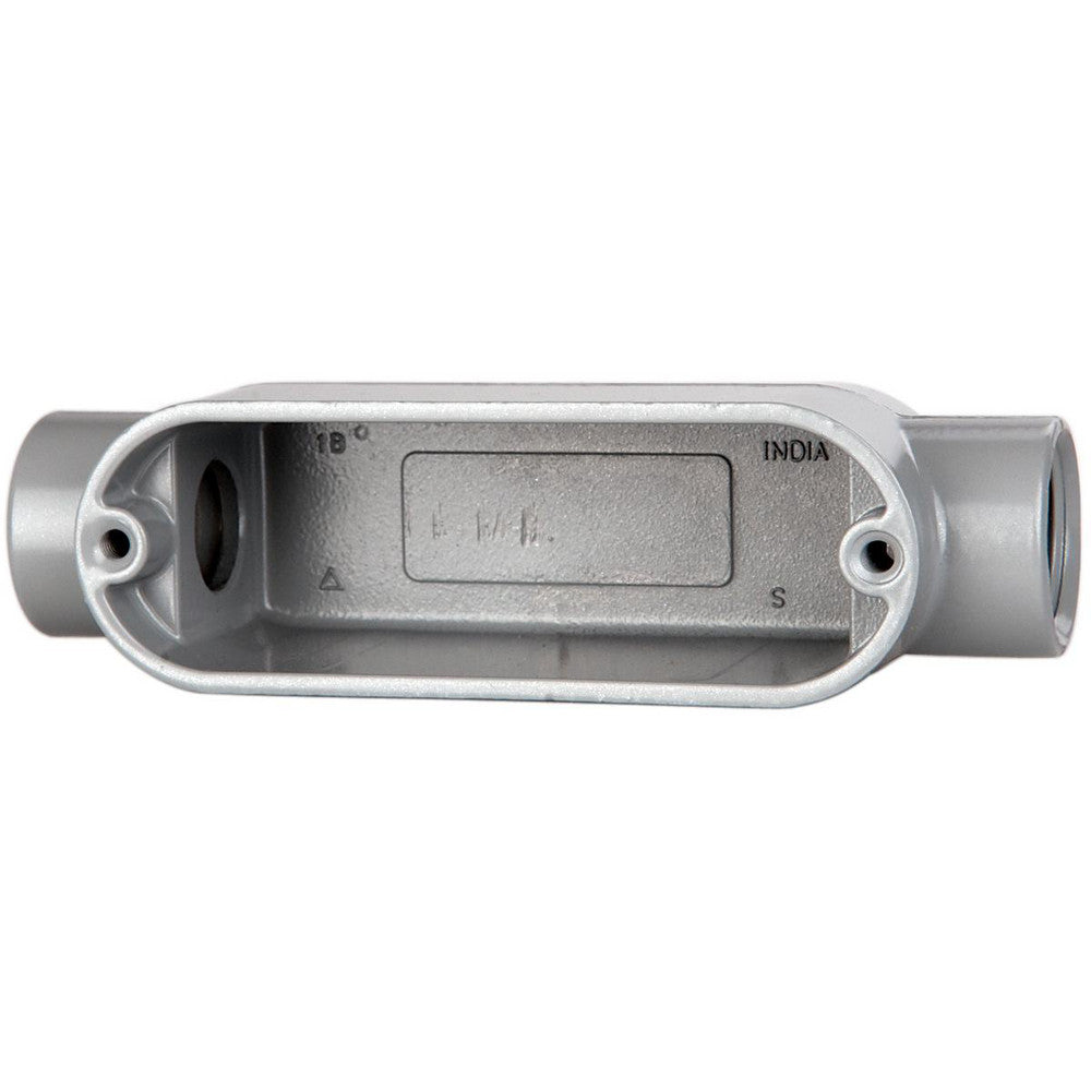 Cooper Crouse-Hinds C15 Electrical Outlet Box Aluminum, Rectangle, 4.82" OAH, 1.31" OAW, 1.4" OAD, 1 Gang