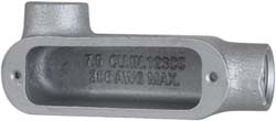 Cooper Crouse-Hinds LL75M Form 5, LL Body, 3/4" Trade, Rigid Malleable Iron Conduit Body